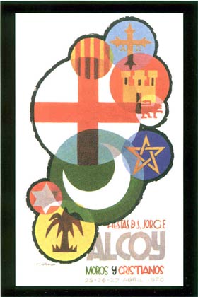 Fiestas de Moros y Cristianos en honor de San Jorge  